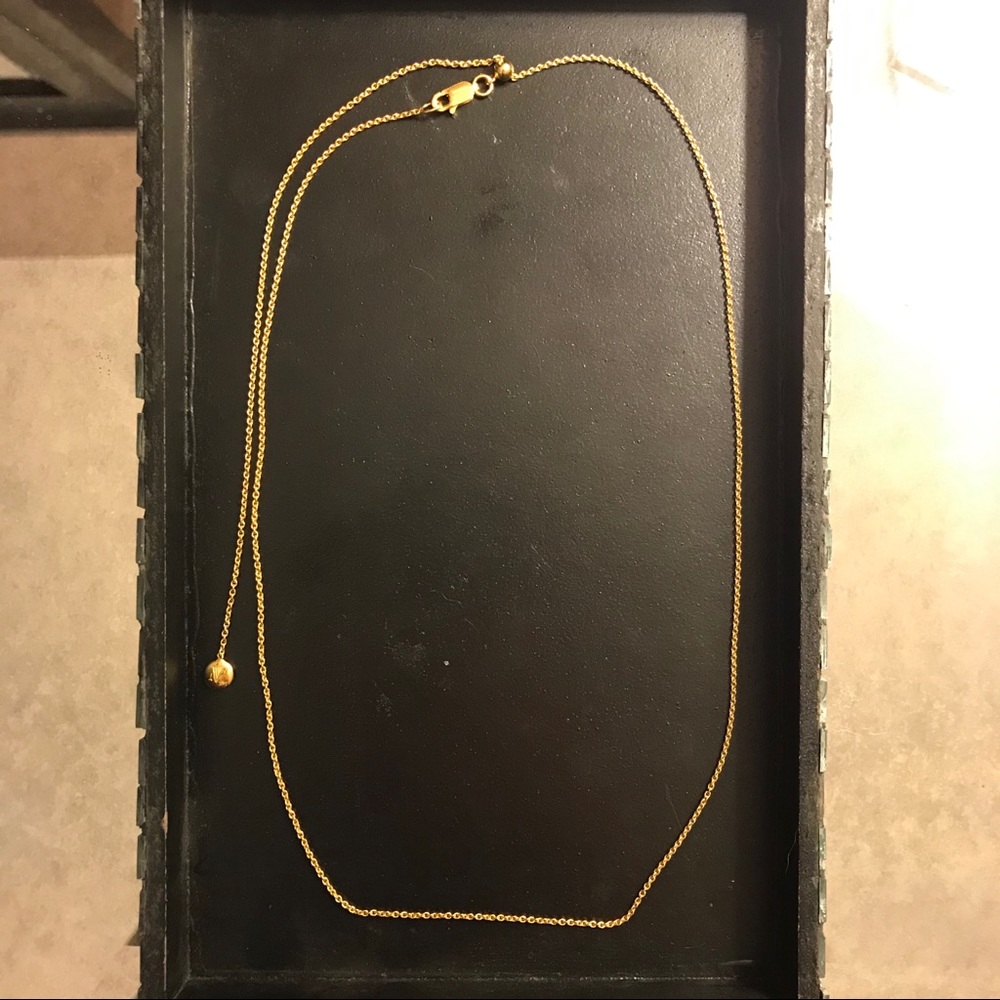 Monica Vinader Gold Chain with Adjuster